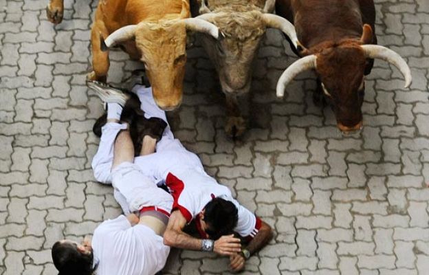 San Fermín - Último encierro rápido y limpio