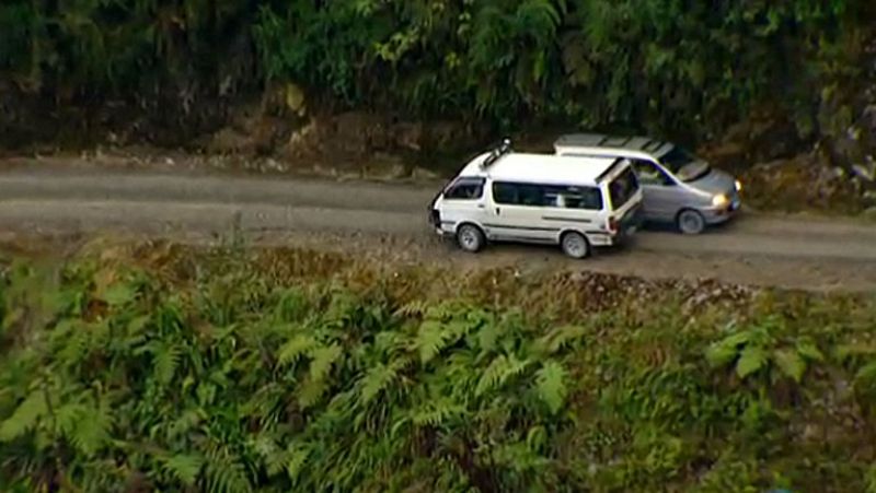 El camino a Los Yungas, la carretera más peligrosa del mundo