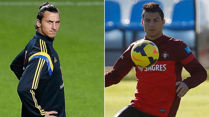 Cristiano-Ibrahimovic, cara a cara por estar en Brasil 2014