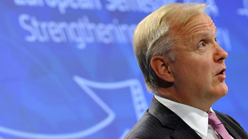 Rehn cree que el Presupuesto español se basa en unas previsiones de crecimiento "un poco optimistas"