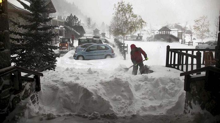 Llegan el frío y las primeras nevadas copiosas