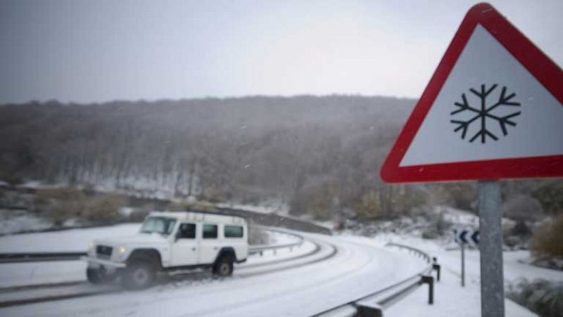 Heladas en los Pirineos y cota de nieve en los 600 metros 