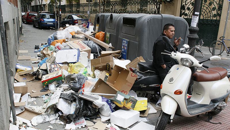 Tragsa asume los servicios mínimos de la huelga de limpieza en Madrid