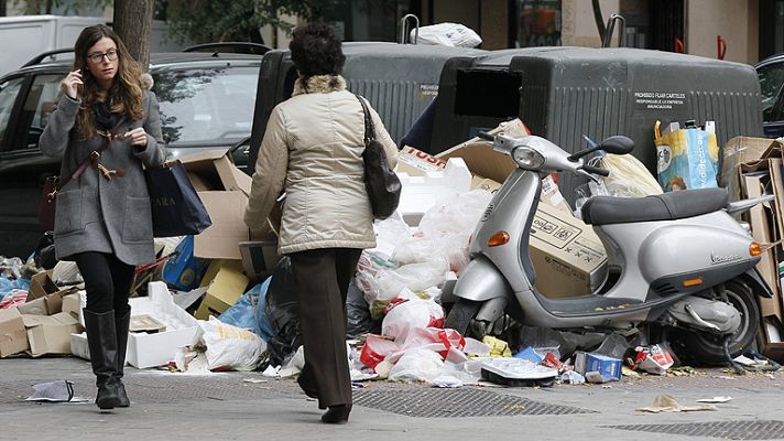 Huelga de limpieza en Madrid