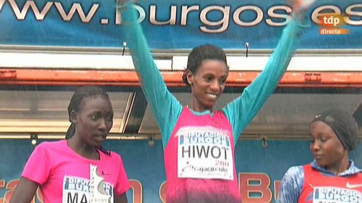 Cross de Atapuerca:carrera femenina