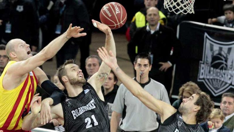 Baloncesto - Liga Endesa: Bilbao Basket-FC Barcelona - ver ahora 