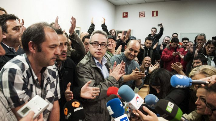 Informativo 24h - Desconvocada la huelga de limpieza en Madrid tras ratificar el acuerdo