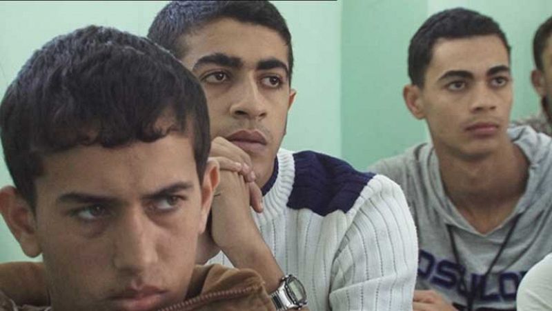 Entrenamiento militar en los institutos a los menores de la Franja de Gaza