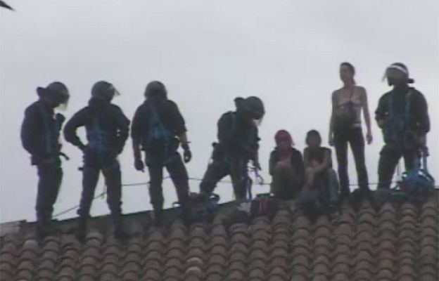  - 3 chicas okupas detenidas