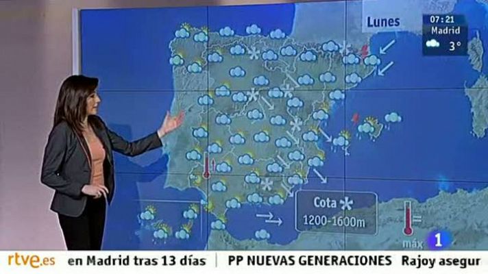 El tiempo - Fuertes lluvias en Cataluña y Baleares