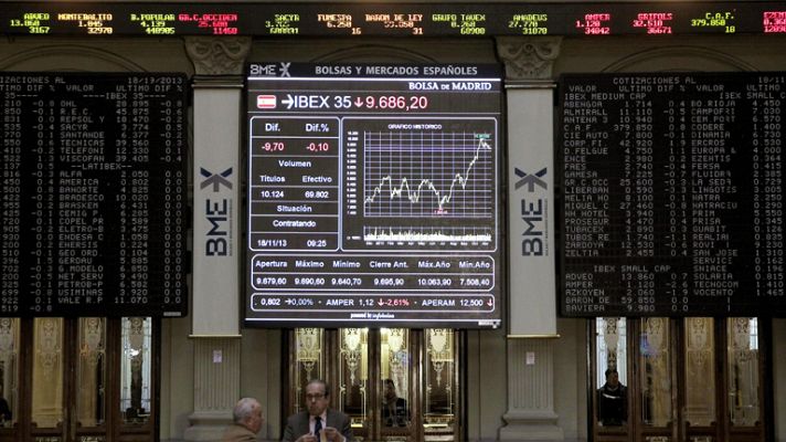 La tarde en 24h - El IBEX 35 sube un 0,90% impulsado por los bancos y cierra en 9.783 puntos