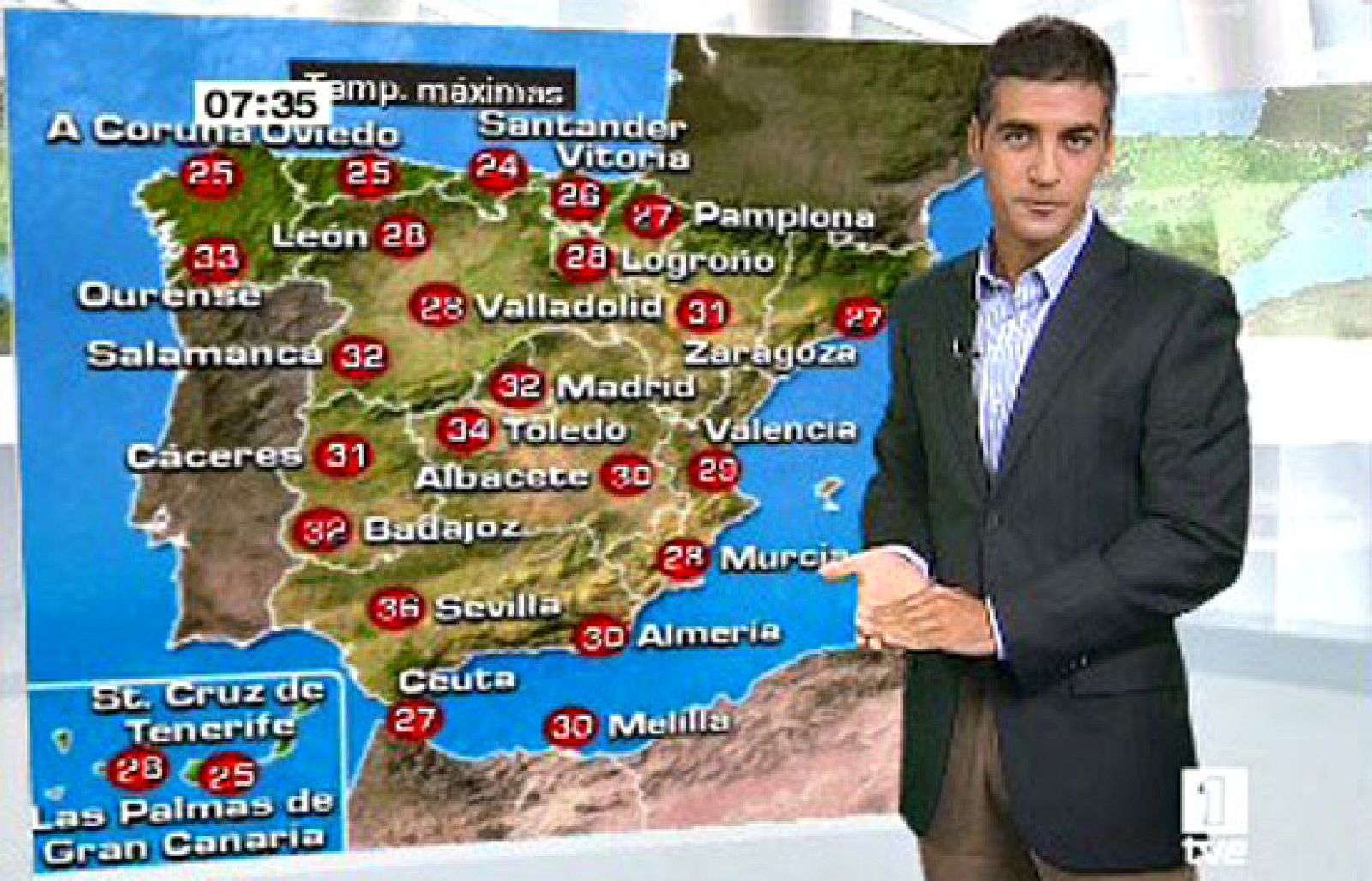 Temperaturas más altas para este martes