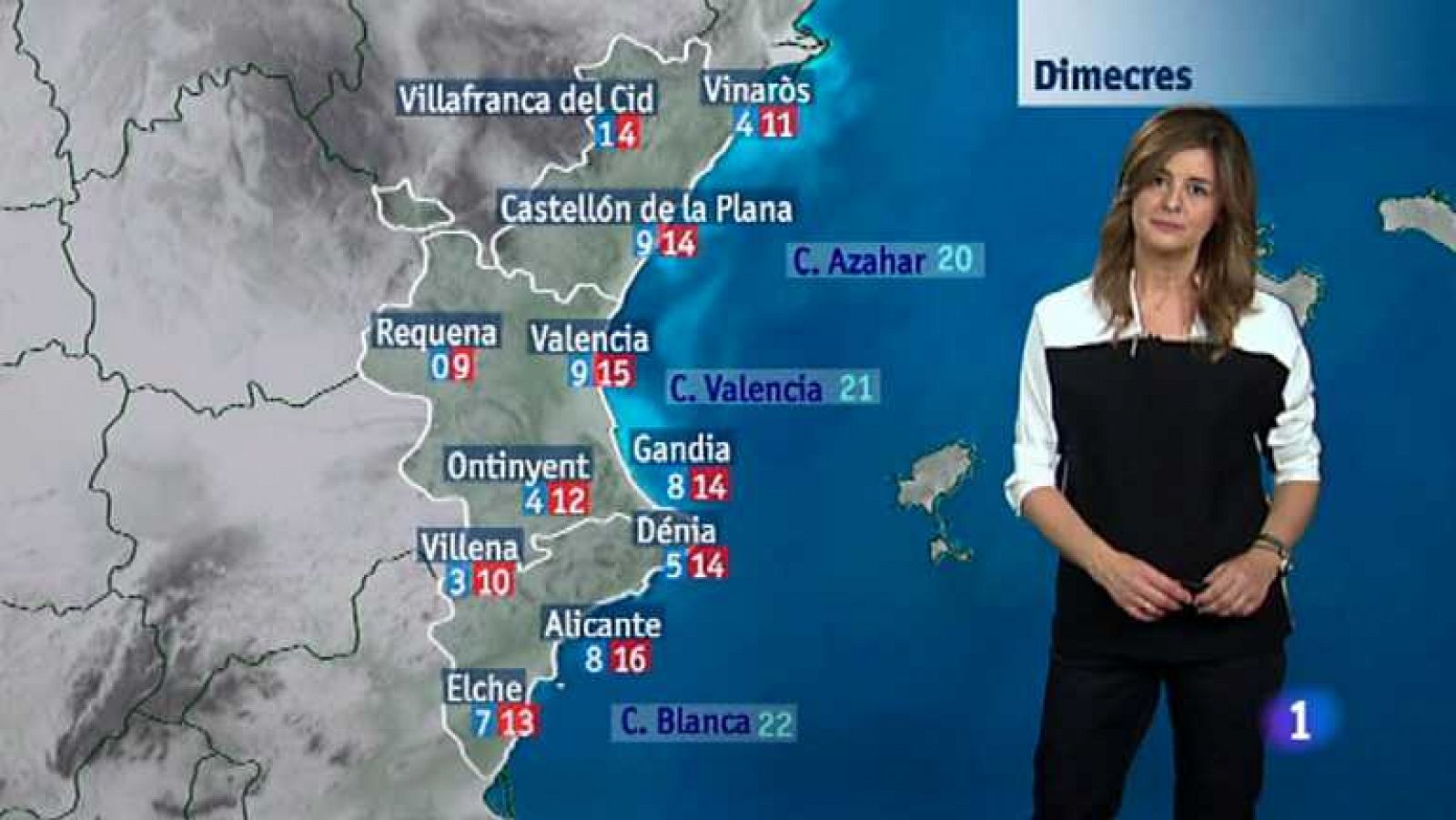 L'informatiu - Comunitat Valenciana: El tiempo en la Comunidad Valenciana - 19/11/13 | RTVE Play