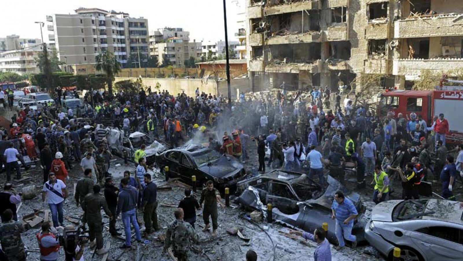 Telediario 1: Explosiones en Beirut | RTVE Play