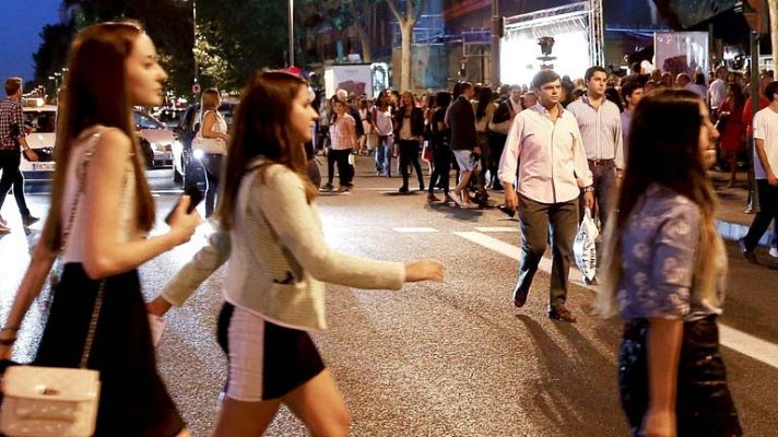 Telediario 1 - Riesgo redes sociales juventud