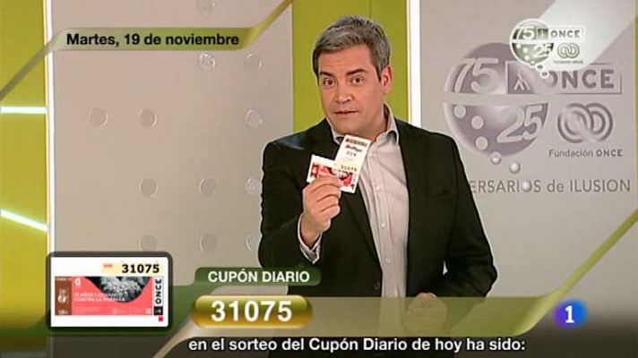 Sorteo ONCE - 19/11/13