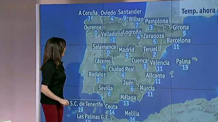 El tiempo - Descenso de las temperaturas