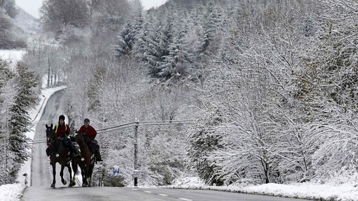 El tiempo - Heladas en zonas de montaña