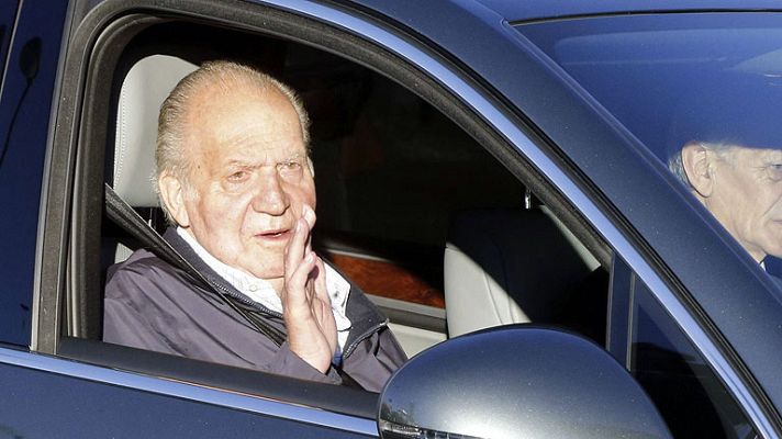 Telediario 1 - El rey afronta este jueves su segunda operación en la cadera