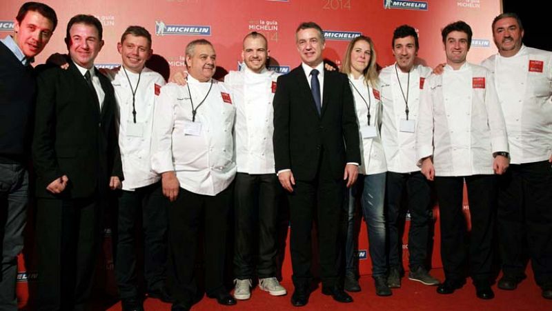 Ocho restaurantes españoles reciben este año tres estrellas Michelín 