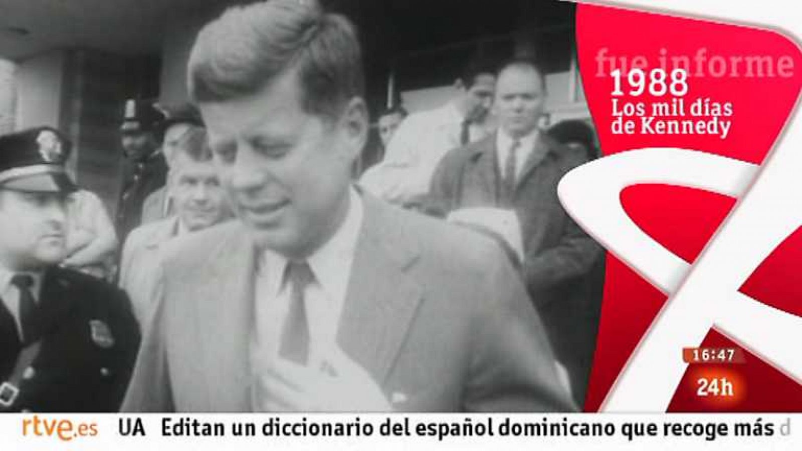 Informe Semanal: Los mil días de Kennedy (1988) | RTVE Play