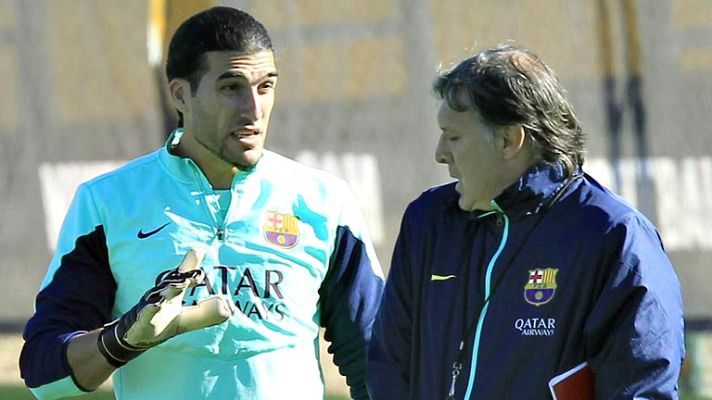 Telediario 1 - Un Barça defiende liderato con el equipo en cuadro por las lesiones