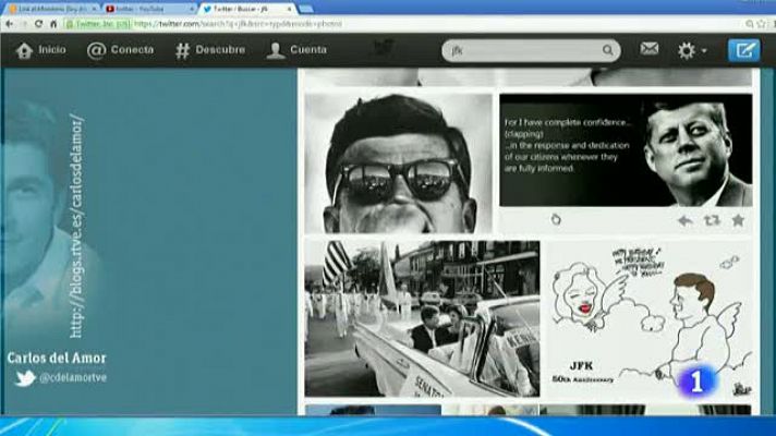 Telediario 1 - Cómo se contaría 50 años después la muerte de JFK