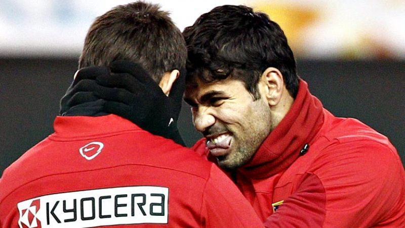 El estadio Vicente Calderón enfrentará la firmeza como local del Atlético de Madrid con la buena racha como visitante del Getafe, en un duelo en las alturas de la clasificación y con la duda en el equipo rojiblanco del atacante hispano-brasileño Dieg