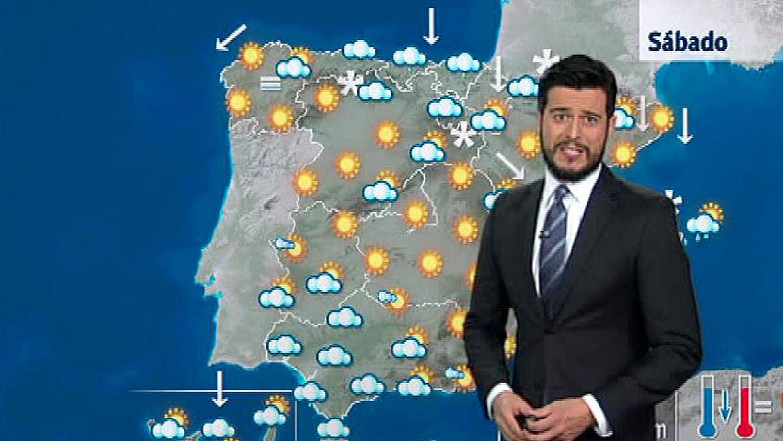 El tiempo: Nieve a partir de 400 metros  | RTVE Play