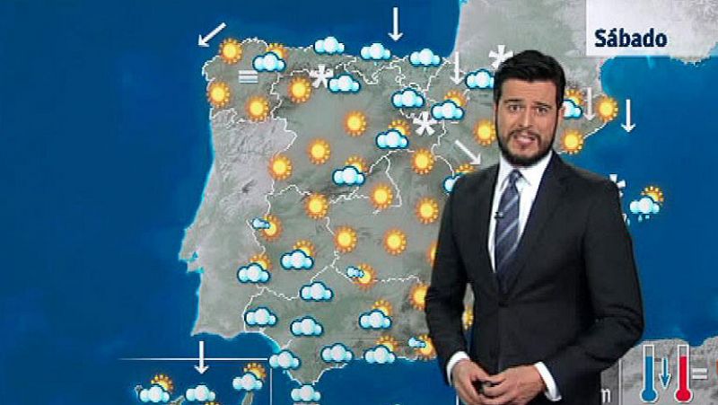 Nieve a partir de 400 metros y temperaturas sin cambios notables