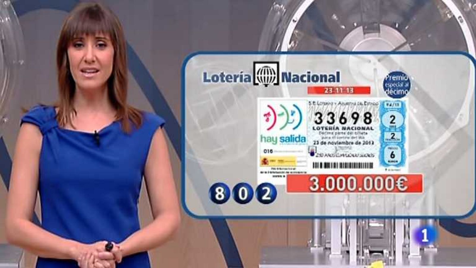 Lotería Nacional - 23/11/13 - Ver ahora