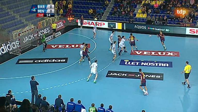 Balonmano. Liga de Campeones. 6ª jornada - FC Barcelona - HC Dinamo Minsk - ver ahora 