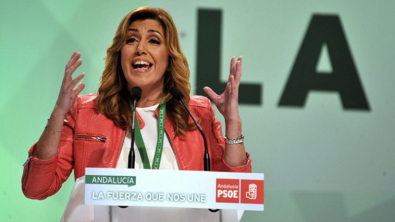 Susana Díaz, elegida secretaria  general del PSOE-A 