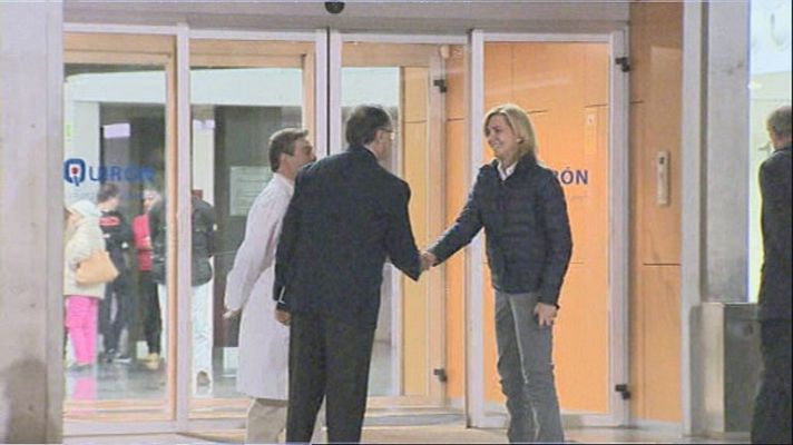 Informativo 24h - Las infantas acuden visitar al rey