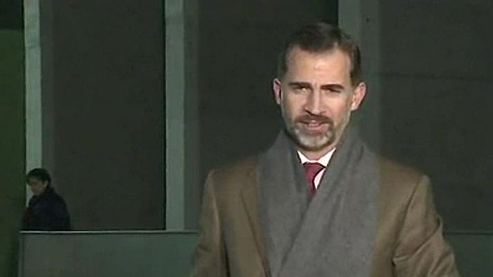 Informativo 24h - El príncipe visita al rey en el hospital antes de viajar a Brasil