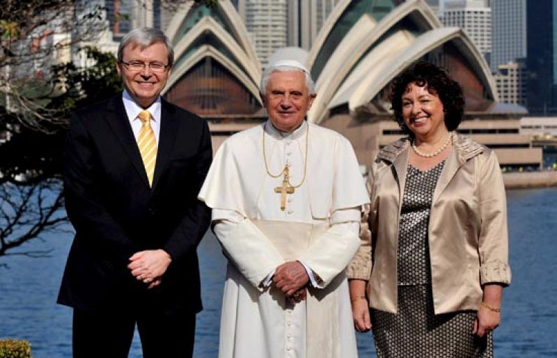  El Papa, que se encuentra de visita en Sidney, presidirá hoy la Jornada Mundial de la Juventud. 