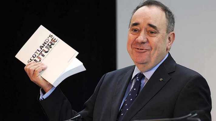 Salmond presenta la hoja de ruta para la independencia de Escocia
