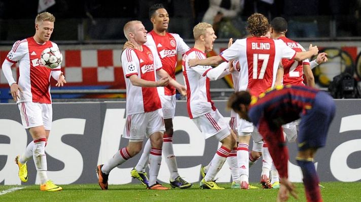 Champions League - Serero adelanta al Ajax (1-0)