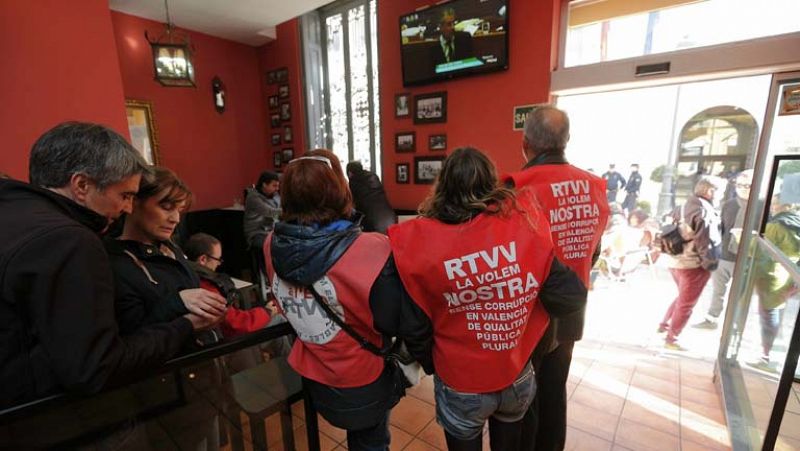 Las Cortes Valencianas aprueban la modificación de la Ley que permite el cierre de la Radio Televisión Valenciana 
