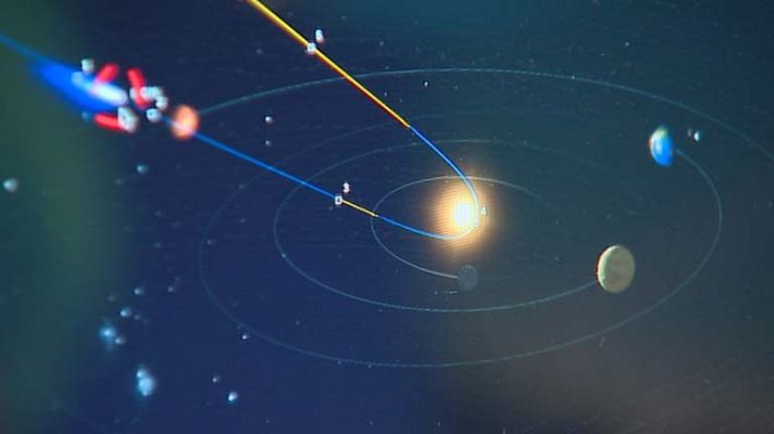Telediario 1 - Encuentro cometa ISON con el sol