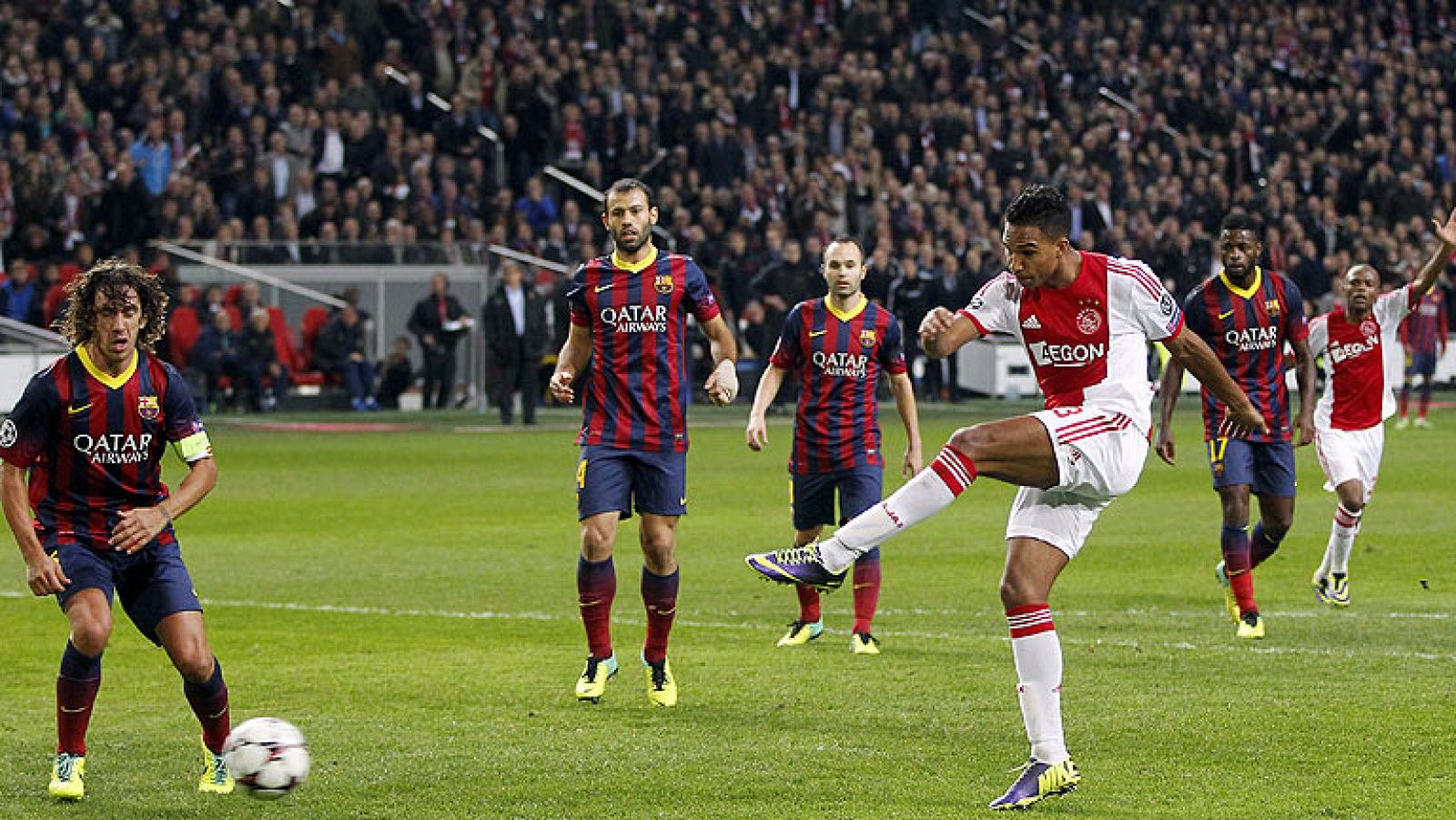 El Barcelona ha cosechado la primera derrota de la 'era Martino' en el Amsterdam Arena, donde fue sobrepasado en todas las facetas por un motivado Ajax.