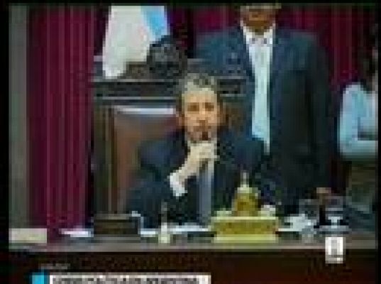  - El Senado Argentino vota en contra