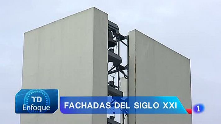 Telediario 1 - Superaislantes para fachadas y otros avances en materiales de construcción