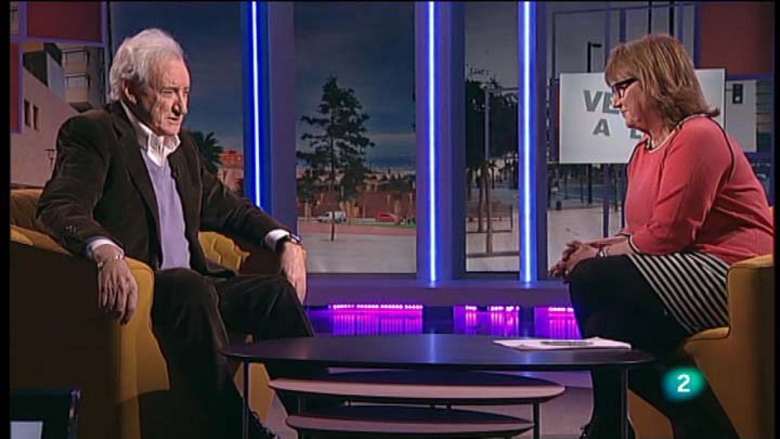 Vespre a La 2 - Olga Viza entrevista a Luis del Olmo