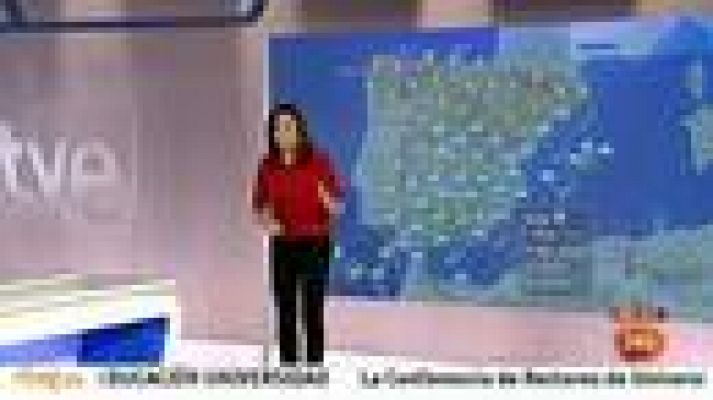 El tiempo - Lluvias fuertes en el Estrecho