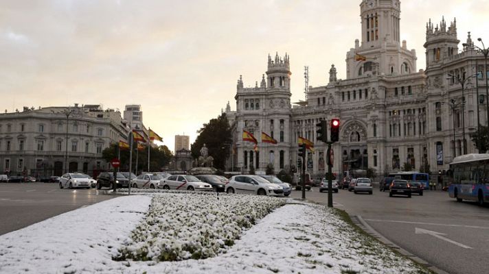 Alerta por frío intenso, nieve, luvias y viento en 30 provincias de toda España