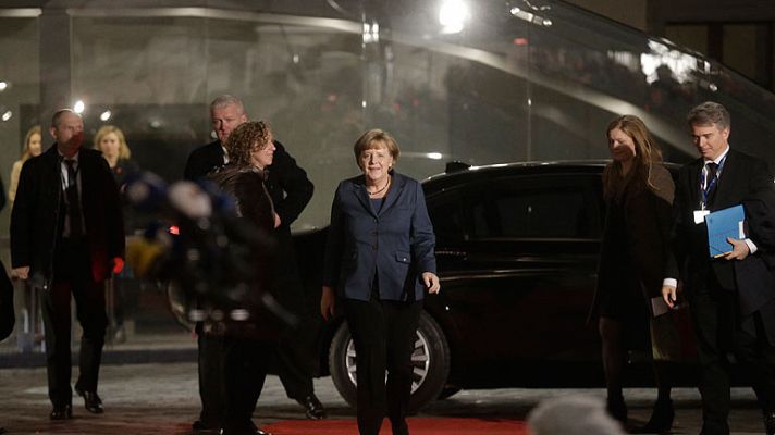 Telediario 1 - La UE llega a Vilna para recuperar a Ucrania de la orbita rusa