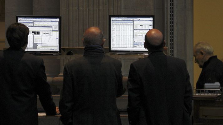 Informativo 24h - El IBEX 35 cae un 0,23% y la prima de riesgo cierra en 243 puntos básicos