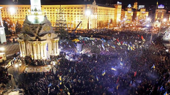 Protestas en Ucrania