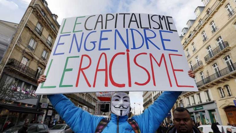 Manifestaciones contra el racismo en distintas ciudades francesas